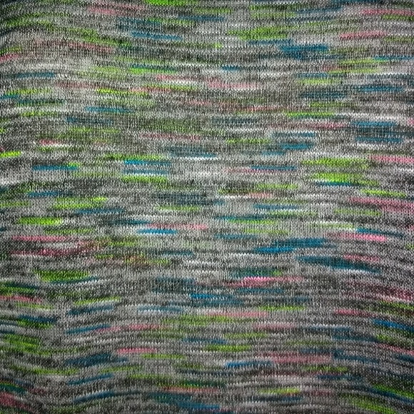 🌈Almost Famous Rainbow Top With Lace Back size M - Picture 3 of 3